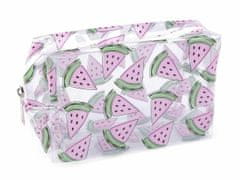 Kraftika 1ks růžová sv. meloun pouzdro / kosmetická taška 11x18 cm