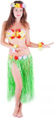 Sukně havajská - Hawaii - zelená - délka 72 cm