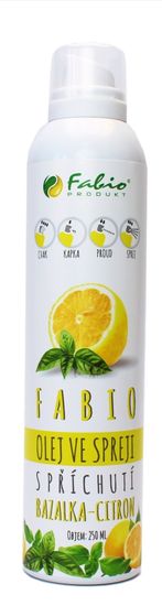 FABIO spol. s r.o. FABIO SPREJ ochucený CITRON - BAZALKA olej 250ml