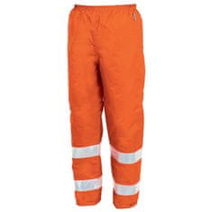 Industrial Starter Reflexní nepromokavé kalhoty, oranžová, S