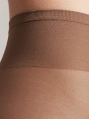 Conte Elegant TOP SOFT 40 Lycra Dámské punčochové kalhoty s nízkým pasem pro citlivou pokožku, bronzová, L
