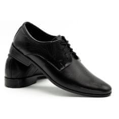 LUKAS Pánská společenská obuv 256 černá velikost 48
