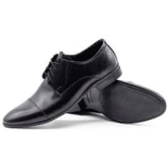 Pánská společenská obuv 288 černá velikost 48