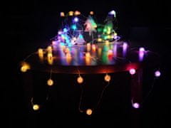 BOT Chytrý LED vánoční a párty řetěz Fairy SL1 10 metrů Tuya RGB WiFi a BT