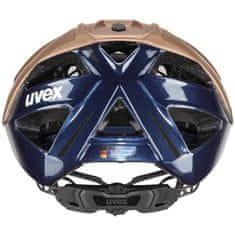 Uvex Přilba Gravel X - oříšková-vesmírně tmavě modrá mat - Velikost 52-57 cm