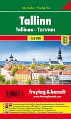 Freytag & Berndt PL 101 CP Tallin 1:8 000 / kapesní plán města