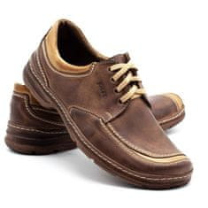 Joker Pánské kožené boty 936 brown velikost 42