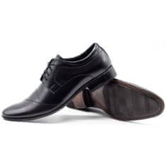 LUKAS Pánská společenská obuv L5 černá velikost 46