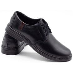 Joker Pánská kožená obuv 415 černá velikost 48