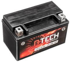 A-tech baterie 12V, YTX7A-BS GEL, 6Ah, 90A, bezúdržbová GEL technologie 150x87x94, A-TECH (aktivovaná ve výrobě) 820672