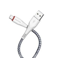 Borofone Datový kabel micro USB 1m Borofone Powerful BX25 bílý