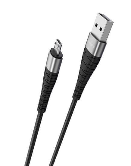 Borofone Datový kabel micro USB 1m Borofone Munificient BX32 černý
