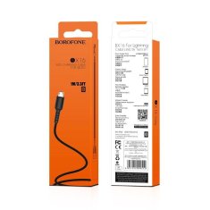 Borofone Kabel micro USB 1m, 2A - Borofone Easy BX16 černý