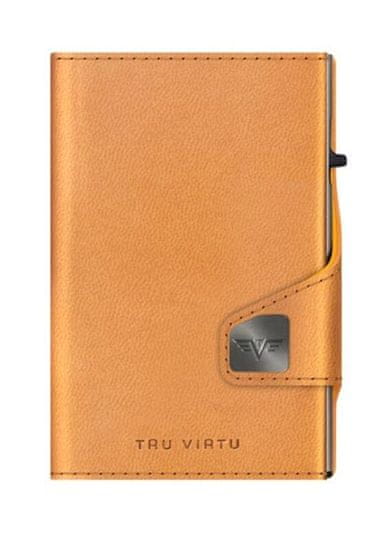 Tru Virtu Vegan Bio Apple peněženka TRU VIRTU CLICK & SLIDE - Wallnut