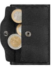Peněženka s oddílem na mince TRU VIRTU CLICK & SLIDE - Black Lizzard
