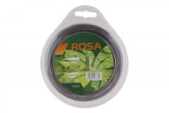 ROSA Struna žací čtverec 2.4mm x 15m nylonový střed