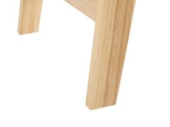 Beliani Konzolový stolek se 2 zásuvkami bílý/světlé dřevo SULLY