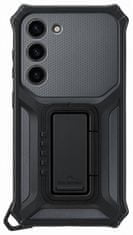 Samsung EF-RS911CBE Protective Standing Kryt pro Galaxy S23 Titan