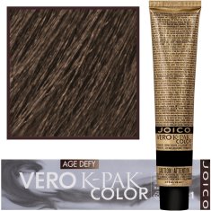 JOICO Vero K-PAK Age Defy 6NN+ – barva na zralé a šedivé vlasy pro trvalé barvení, převrací změny způsobené časem, 74ml