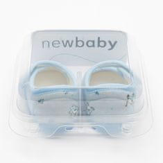 NEW BABY Kojenecké capáčky kluk modrá 0-3 m - 0-3 m