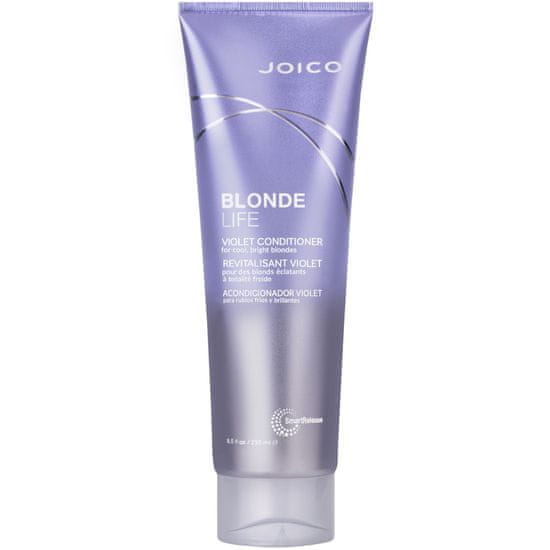JOICO Blonde Life Violet kondicionér 250ml - kondicionér pro barvené blond vlasy, neutralizace nežádoucích odstínů na barvených vlasech, 250ml