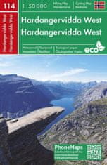 MAPA PMN 114 Hardangervidda West 1:50 000