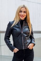 Gipsy Luxusní černá dámská kožená bunda GWZai