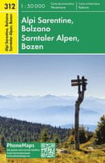 MAPA PMI 312 Sarntaler Alpen, Bozen 1:50 000