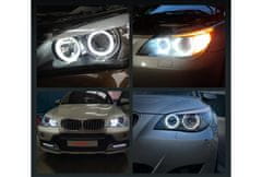 UNI LED ŽÁROVKY H8 LED ANGEL EYES BMW 30W 1,3,5,6,7,X5 E70, X6 E71, X1, Z4 bílá