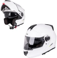 W-TEC Výklopná moto helma Vexamo (Velikost: S (55-56), Barva: matně černá)