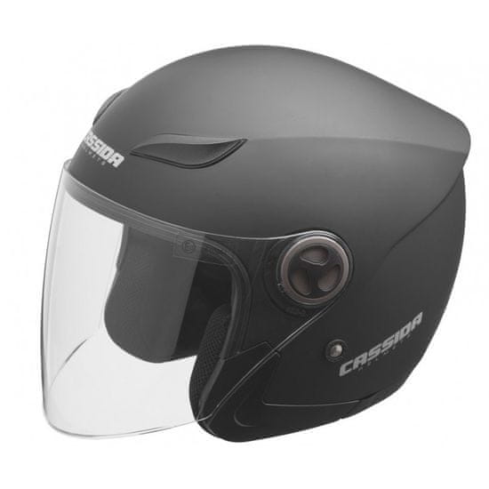 Cassida Moto helma Reflex Solid (Velikost: XS (53-54), Barva: bílá)