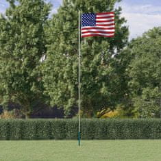 shumee Vlajka USA a stožár 6,23 m hliník