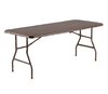 Skládací stůl IMITACE RATANU 152x76 cm PŮLENÝ STL180PR