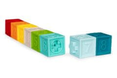 HUANGER Měkké gumové senzorické bloky pro děti +6M