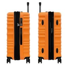 AVANCEA® Cestovní kufr DE33203 oranžový M 66x44x29 cm