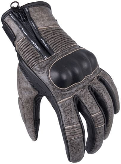 W-TEC Pánské moto rukavice Davili (Velikost: 3XL, Barva: černo-hnědá)