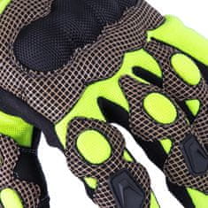 W-TEC Motokrosové rukavice Derex (Velikost: XL, Barva: černo-žlutá)