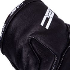 W-TEC Kožené moto rukavice Flanker (Velikost: S, Barva: černá)