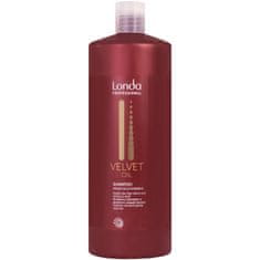 Londa Velvet Oil - Šampon pro suché a normální vlasy, ochrana před krepatěním vlasů, 1000ml