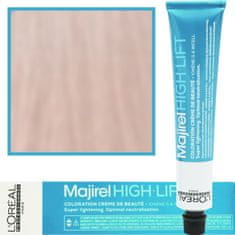 Loreal Professionnel Majirel High Lift VIOLET paint - profesionální barva se studenými odstíny blond pro trvalé barvení a zesvětlení vlasů,zesvětlení až o 4,5 tónu, 50ml