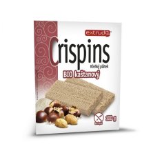 EXTRUDO Bio Cereální křehký chléb Crispins kaštanový 2x50 g