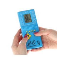 Digitální hra Brick Game Tetris modrý