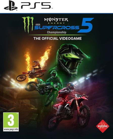 Milestone Monster Energy Supercross - The Official Videogame 5 PS5