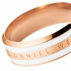 Daniel Wellington Módní bronzový prsten Emalie DW004000 (Obvod 58 mm)