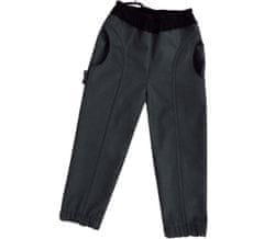 ROCKINO Dětské softshellové kalhoty vel. 128,134,140,146 vzor 8861 -šedé žíhané, velikost 134