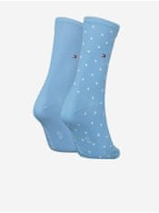 Tommy Hilfiger Sada dvou párů dámských ponožek v modré barvě Tommy Hilfiger Underwear 39-42