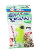 Japan Premium Měkká 3D hračka pro kočky s matatabi na čištění zubů ve tvaru myši