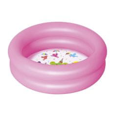 Bestway Dětský nafukovací bazén Mikro 61x15 cm růžový