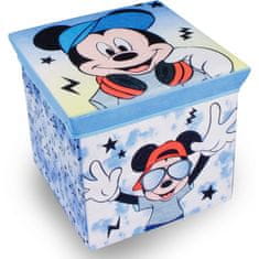 bHome Úložný box na hračky Myšák Mickey s víkem