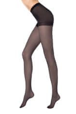 Conte Elegant NUANCE 15 Dámské punčochové kalhoty s efektem "lehkého hedvábí", černá, XL